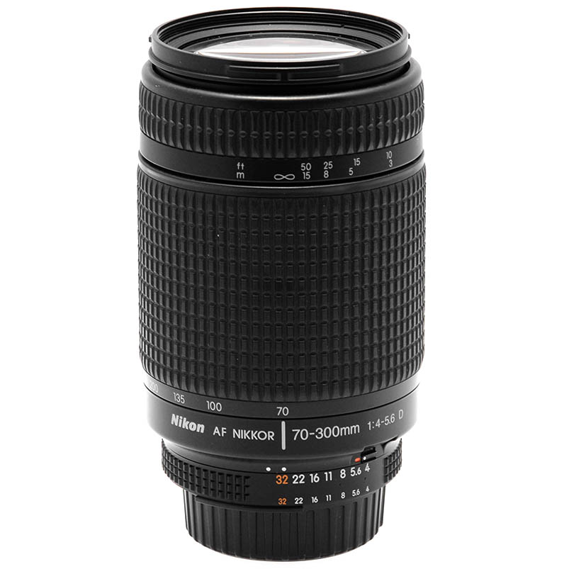 Nikon 70-300mm ED AF lato A