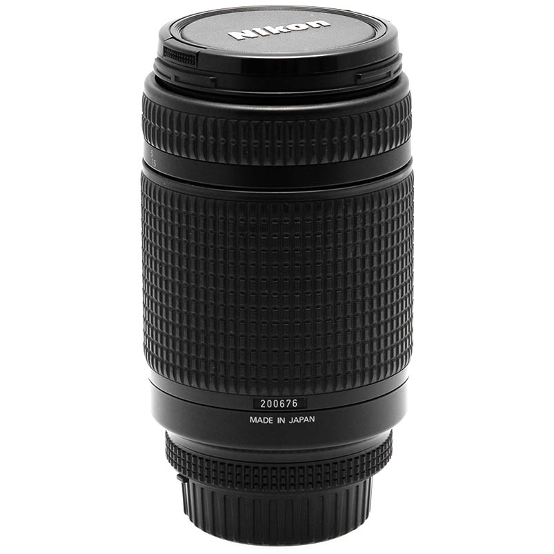 Nikon 70-300mm ED AF dettaglio corpo
