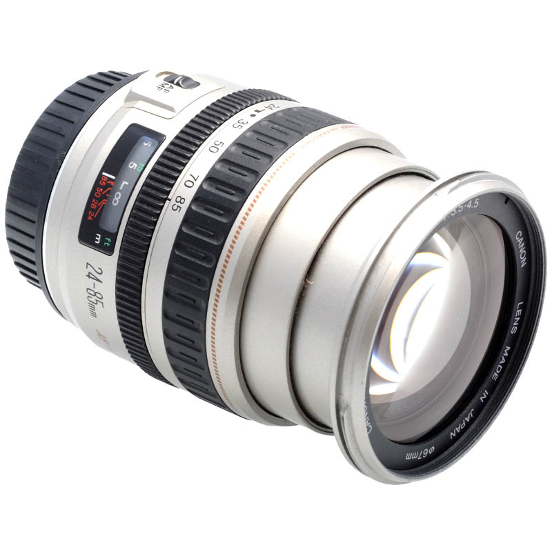 Canon EF 24-85mm Silver dettaglio 2