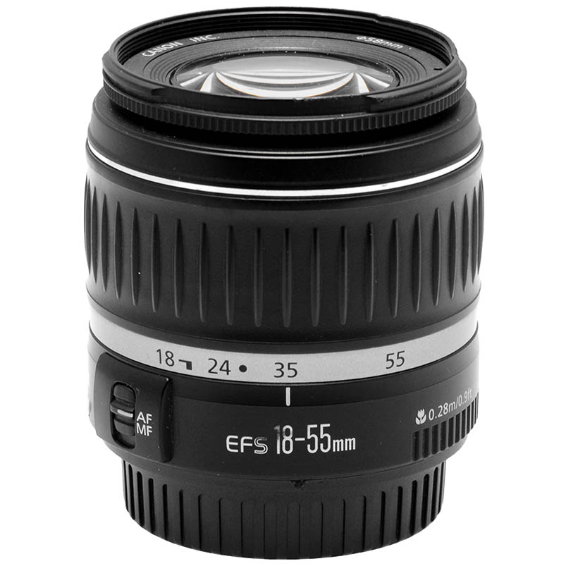 Canon EF-S 18-55mm dettaglio 1