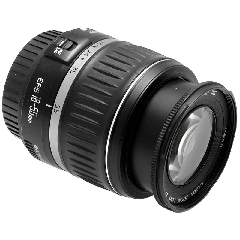 Canon EF-S 18-55mm dettaglio 2