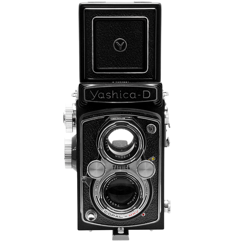 Yashica D dettaglio 1