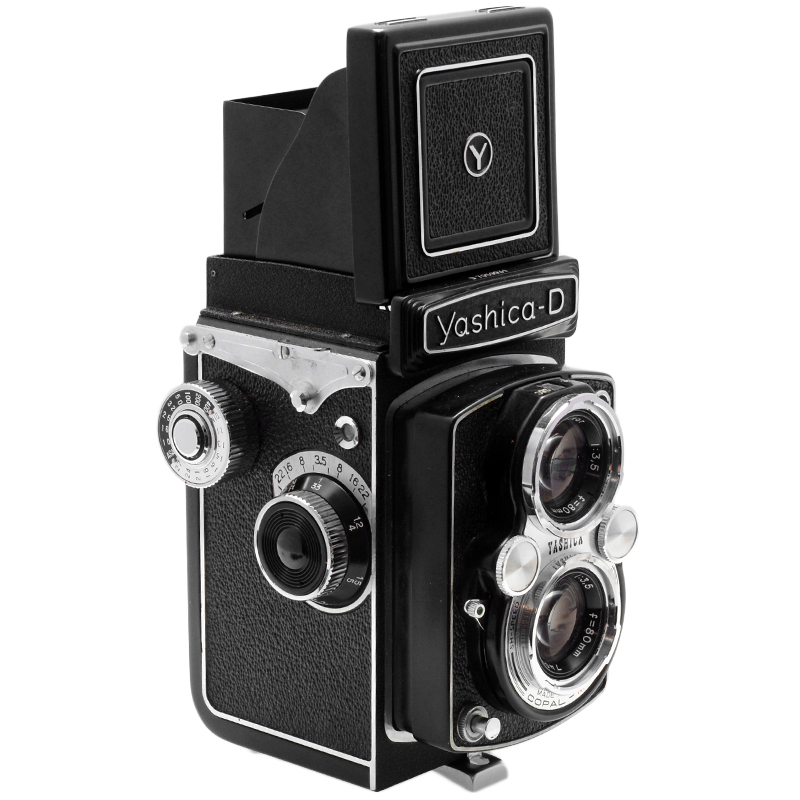 Yashica D dettaglio 3