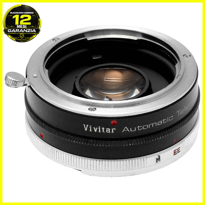 Moltiplicatore focale Vivitar Automatic Tele Converter 2x per fotocamere Konica 5 Vivitar Tele Converter 2x vista 1