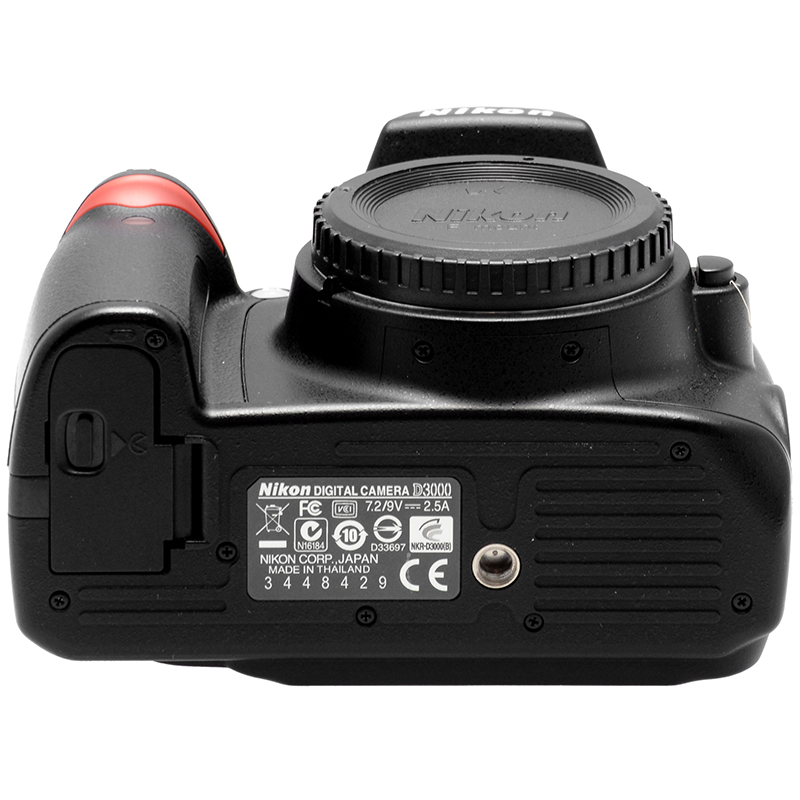 Nikon D3000 Reflex Digitale Body 10.2MP Macchina fotografica innesto F 12 Nikon D3000 dettaglio 4