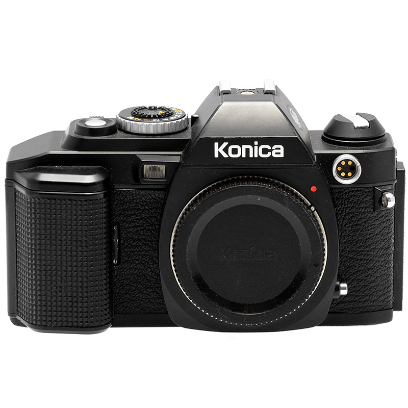 Konica FS-1 body black dettaglio 1