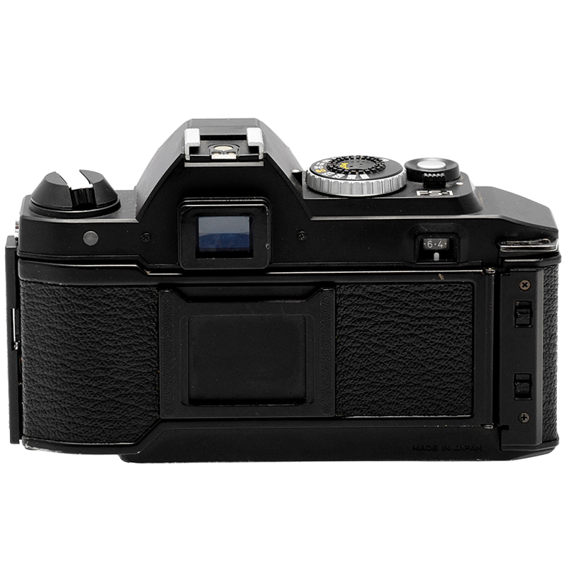 Konica FS-1 body black dettaglio 2