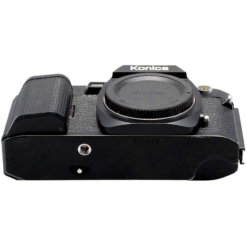 Konica FS-1 body black dettaglio 4