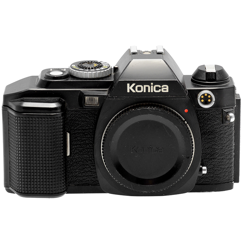 Konica FS-1 body black dettaglio 1