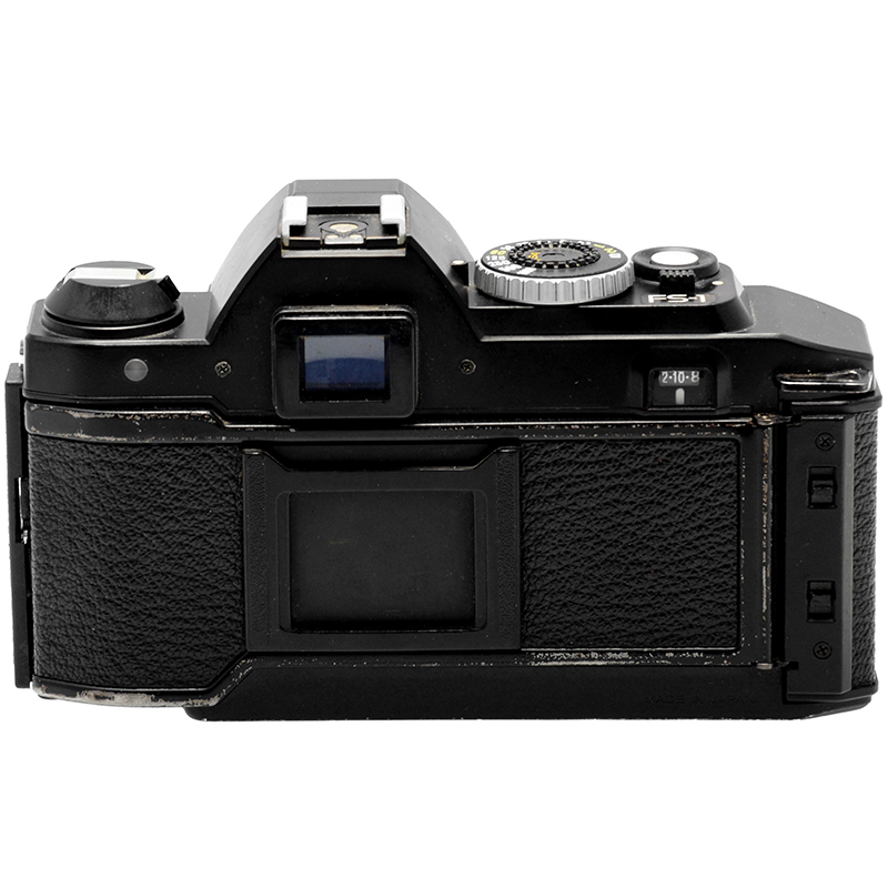 Konica FS-1 body black dettaglio 2