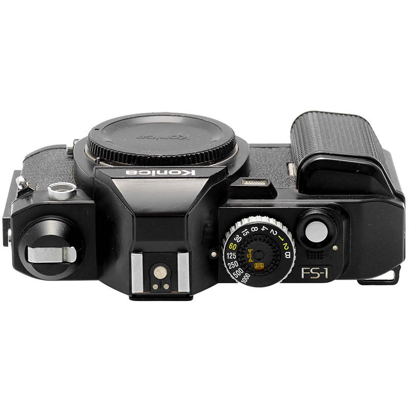 Konica FS-1 body black dettaglio 3