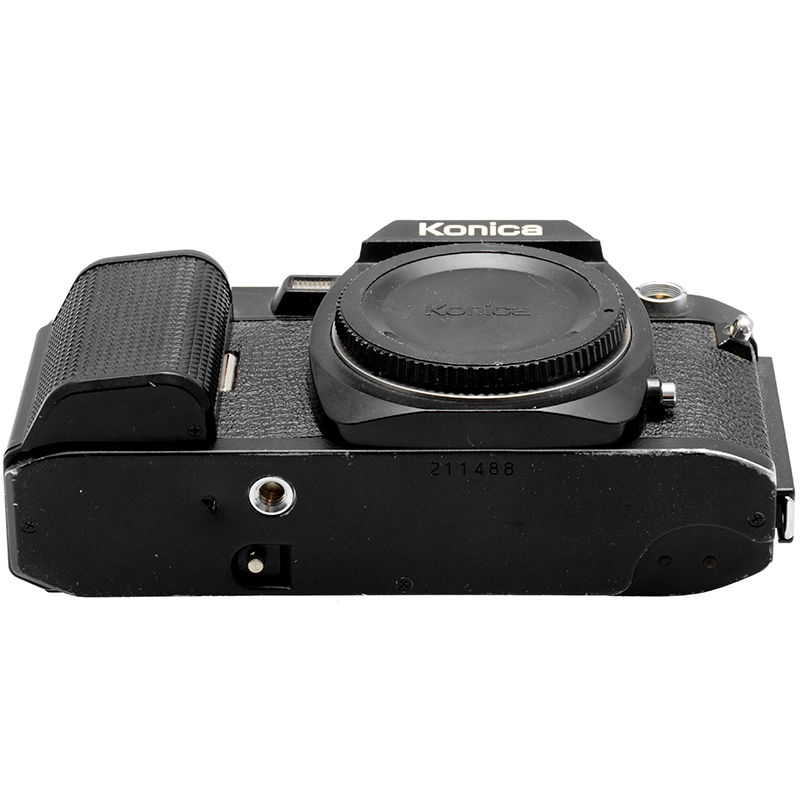 Konica FS-1 body black dettaglio 4