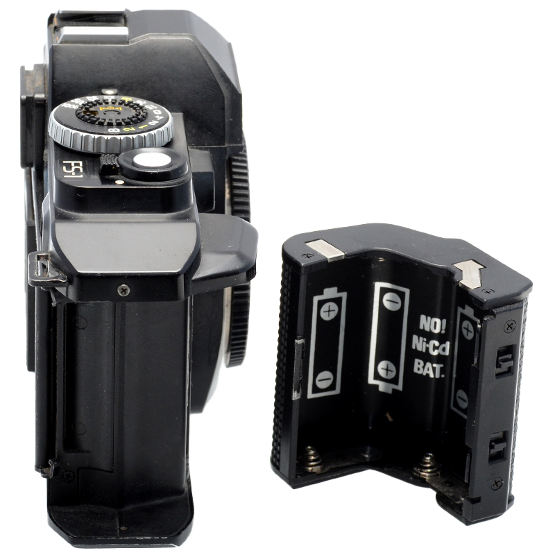 Konica FS-1 body black dettaglio 5