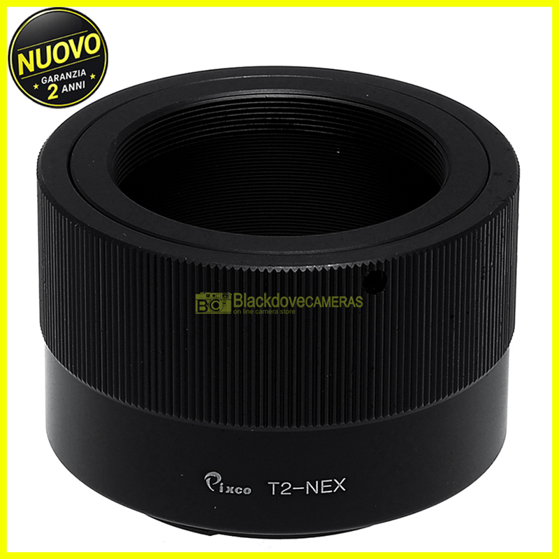 Adapter T2 → E‑Mount Sony adattatore per lenti T2 su mirrorless digitali 6 Adattatore T2 per Sony E-Mount vista 1