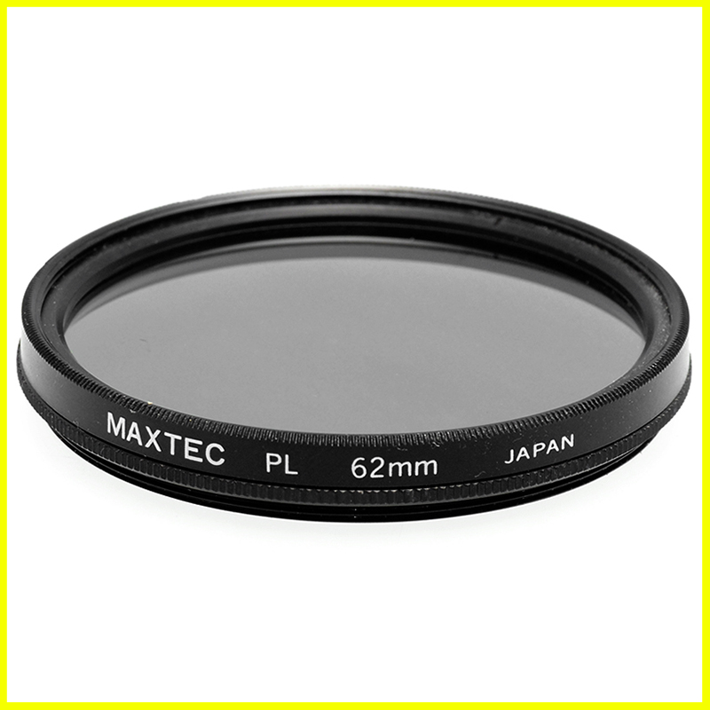 62mm Filtro polarizzatore PL Maxtec per obiettivi a vite M62 Polarizing filter 4 Filtro polarizzatore Maxtec 62mm vista 1