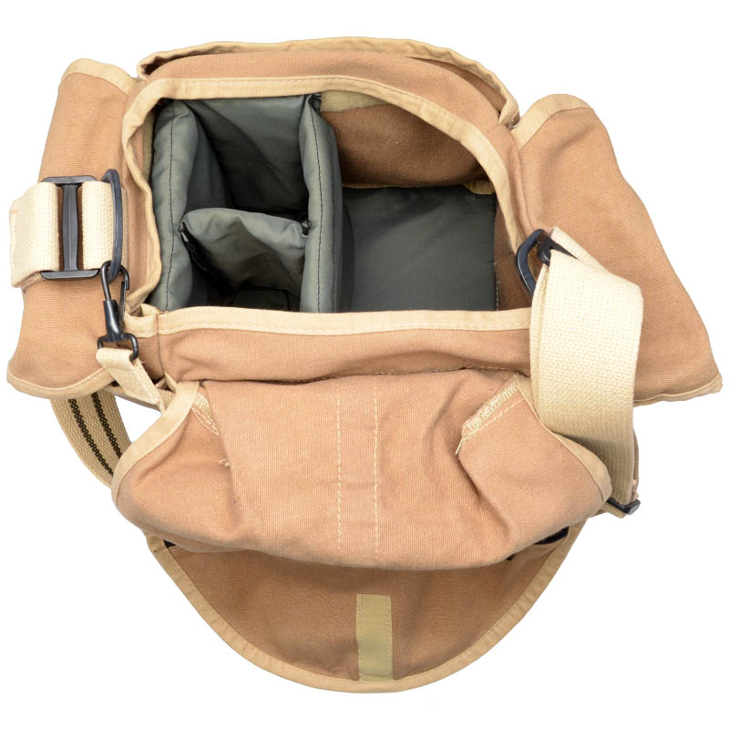 Borsa per attrezzatura fotografica Domke USA cm. 16x22x23 (interno) 11 Borsa Domke dettaglio 4