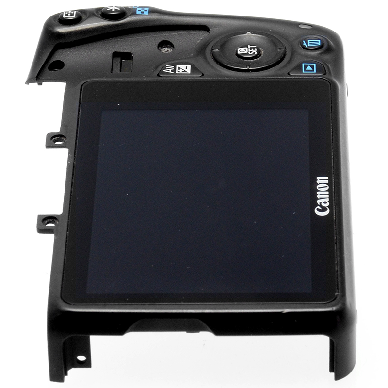 Dorso originale con display LCD tasti e cursore per fotocamera Canon EOS 100D 10 Dorso Canon EOS 100D dettaglio 3
