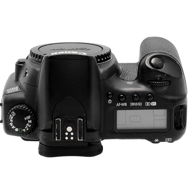 Canon EOS 20D Black body fotocamera digitale reflex 8,2Mp Macchina fotografica. 11 Canon EOS 20D dettaglio 2