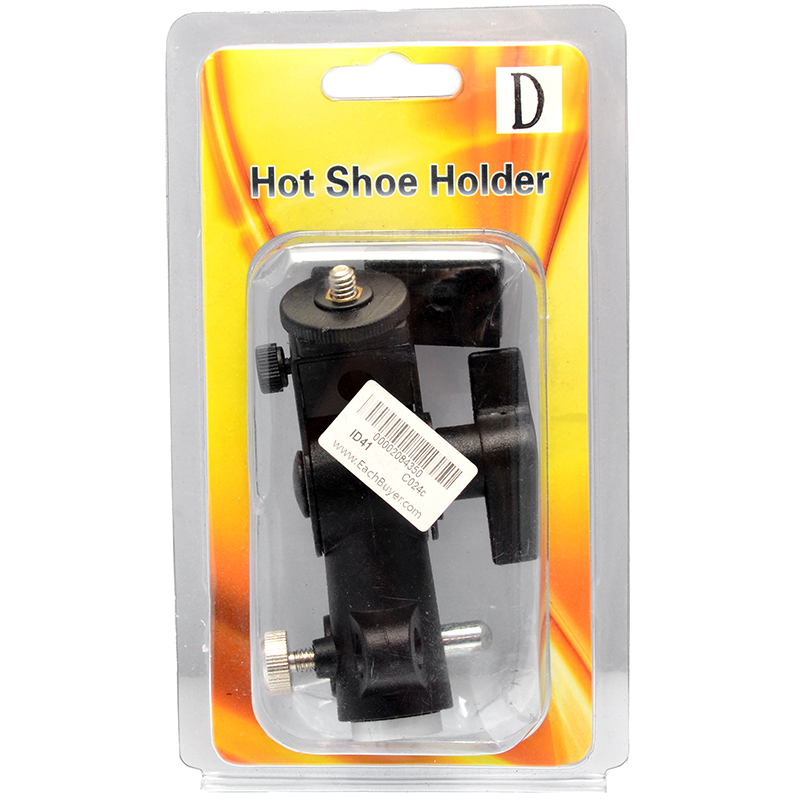 Supporto a slitta per flash con snodo Innesto su treppiede supporto per ombrello 12 Supporto snodato per flash e ombrello dettaglio 4