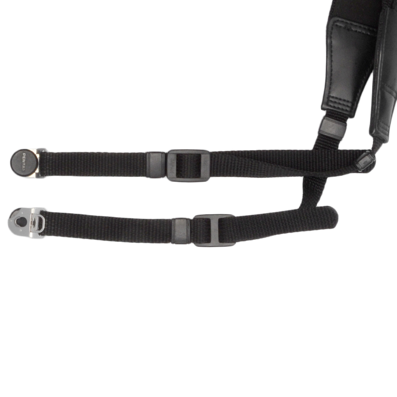 Tracolla originaleper fotocamere reflex Pentax medio formato. Genuine strap. 8 Tracolla originale Pentax medio formato dettaglio 2