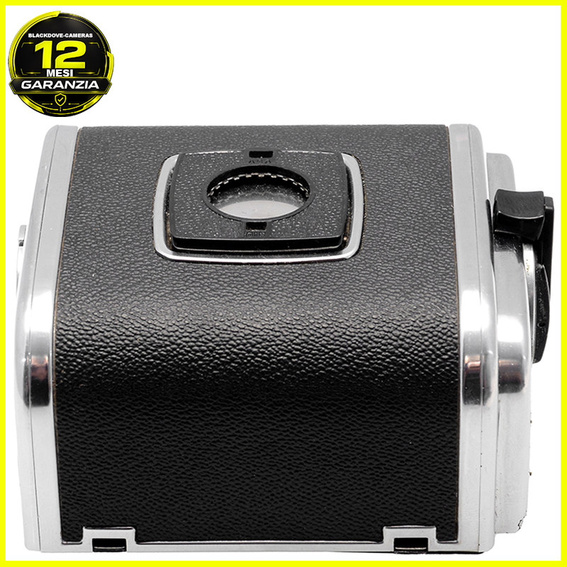 Hasselblad 30074 Film Magazine A12 Chrome. Magazzino 120 12 pose. Testato. 46 Hasselblad A12 Chrome 30074 vista 1