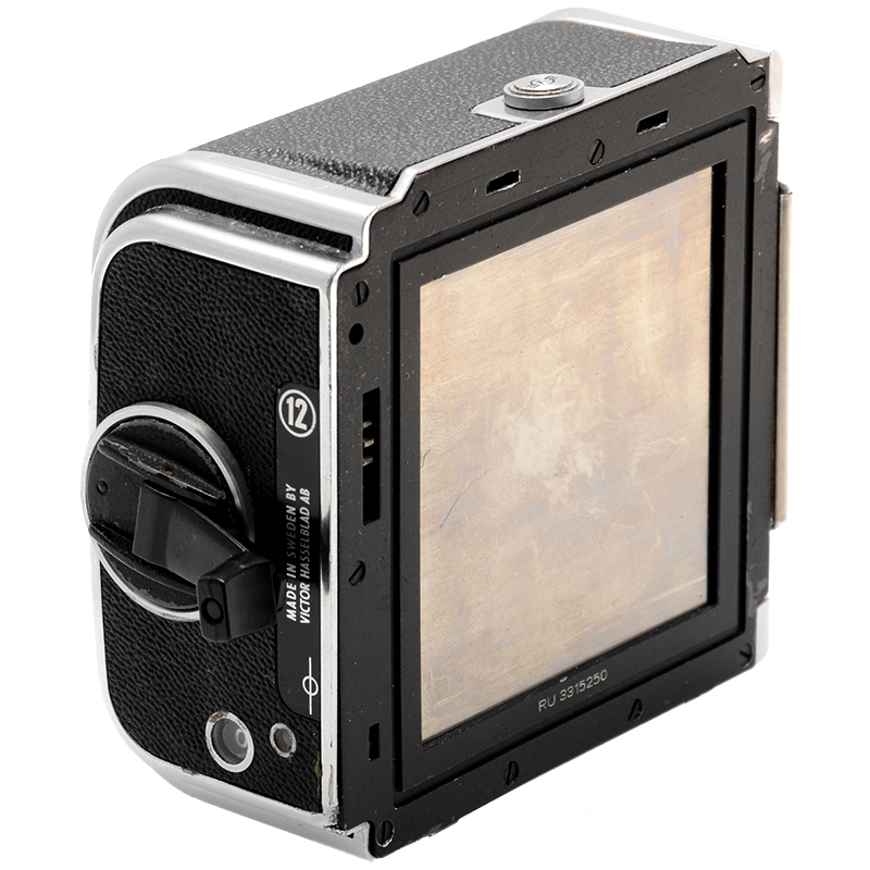 Hasselblad 30074 Film Magazine A12 Chrome. Magazzino 120 12 pose. Testato. 48 Hasselblad A12 Chrome 30074 dettaglio 2
