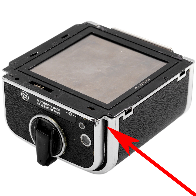 Hasselblad 30074 Film Magazine A12 Chrome. Magazzino 120 12 pose. Testato. 51 Hasselblad A12 Chrome 30074 dettaglio 5