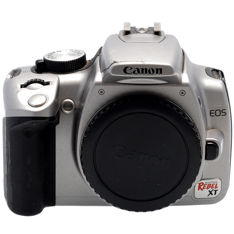 Canon EOS 350D Rebel XT Silver 8MP DSLR Reflex Digitale Solo Corpo READ! 10 Canon EOS 350D Rebel XT Silver dettaglio 1