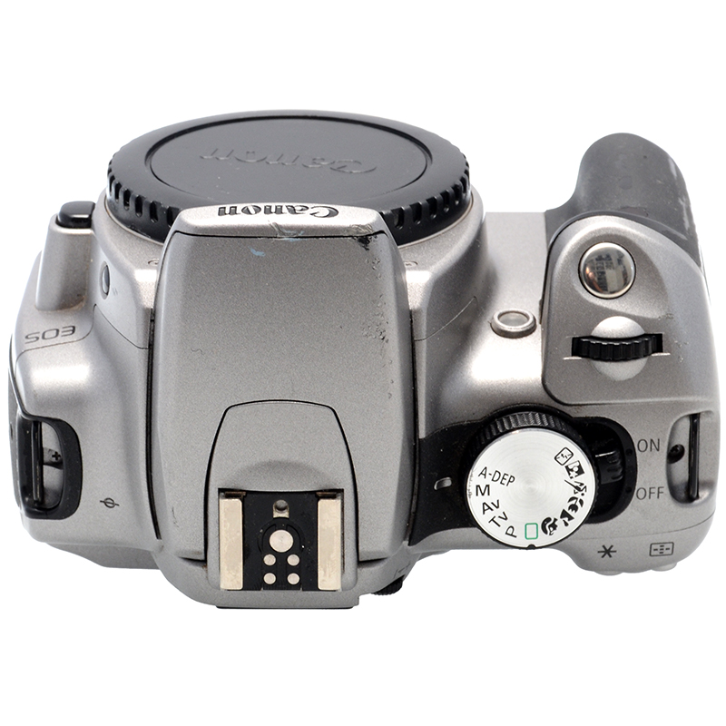 Canon EOS 350D Rebel XT Silver 8MP DSLR Reflex Digitale Solo Corpo READ! 12 Canon EOS 350D Rebel XT Silver dettaglio 3