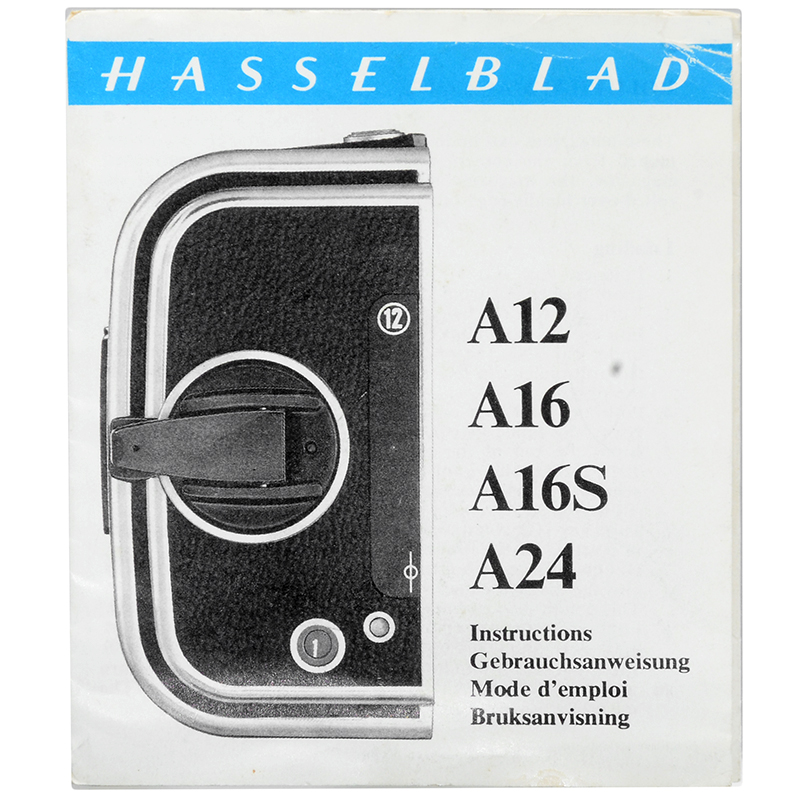 Hasselblad A12 Back Magazine Manual Instructions EN FR DE SE 6 Hasselblad A12 Back Magazine Manual dettaglio