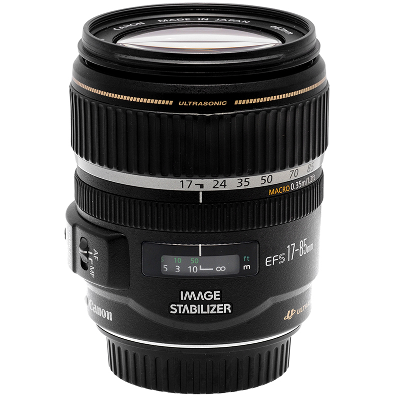 Canon EF-S 17-85mm IS USM dettaglio 1