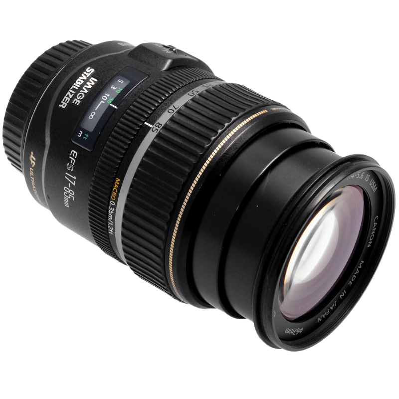 Canon EF-S 17-85mm IS USM dettaglio 2