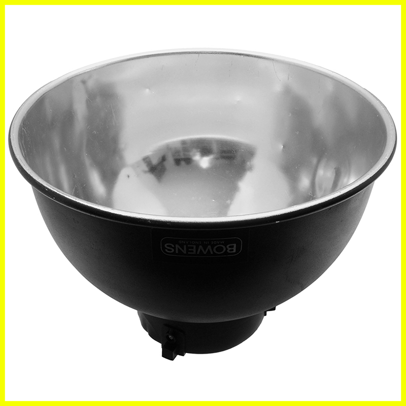 Bowens Riflettore Standard 24cm Parabola Metallo per Studio Fotografico 5 Riflettore Standard Bowens 24 cm