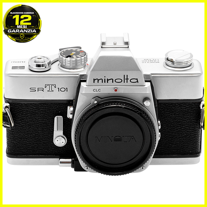 Minolta SRT-101 Silver Reflex 35mm Analogica Meccanica Fotocamera Ottima 8 Minolta SRT-101 Silver
