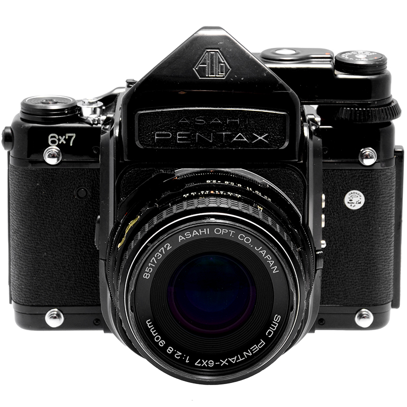 Asahi Pentax 6x7 con 90mm dettaglio 1